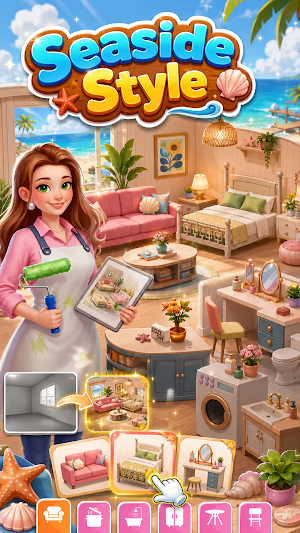 Seaside Room Decor Screenshot 3