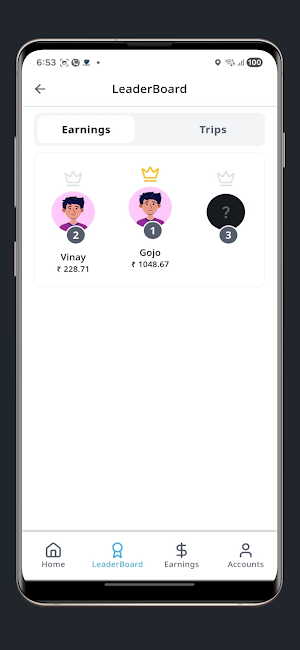 Falcon Ride Partner Screenshot 3