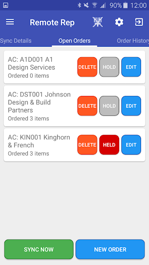 Remote Rep Lite Screenshot 1