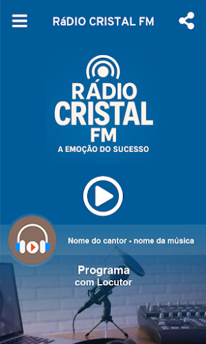 Rádio Cristal FM Screenshot 1