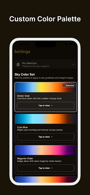 Golden Horizon: Sunrise Sunset Screenshot 2
