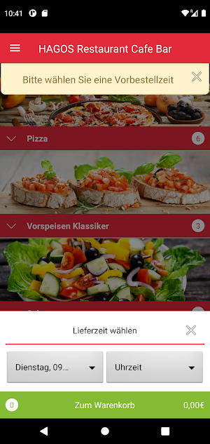 HAGOS Restaurant Cafe Bar Screenshot 2