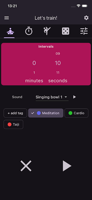 Ding - Training Timer Screenshot 0