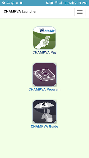 CHAMPVA Launcher Screenshot 0
