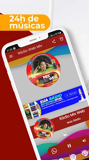 Rádio Mix Web Screenshot 0