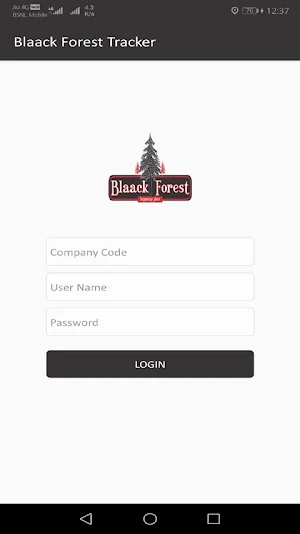 Blaack Forest Tracker Screenshot 1