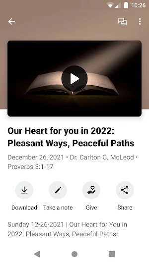 Calvary Reformation Church Screenshot 2
