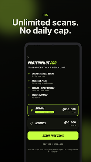 ProteinPilot: AI Protein Scan Screenshot 3