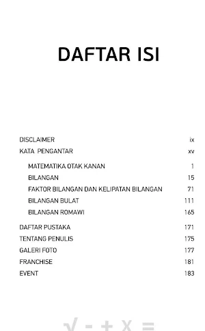 Matematika Otak Kanan Screenshot 1
