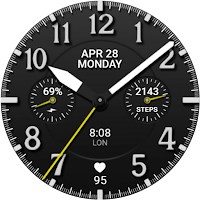 Chester Aviator watch face