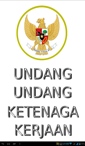 Undang-Undang Ketenagakerjaan Screenshot 0
