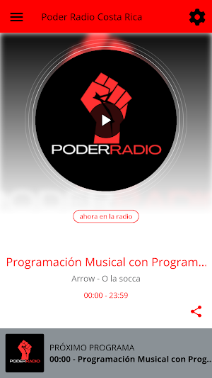 Poder Radio Costa Rica Screenshot 0