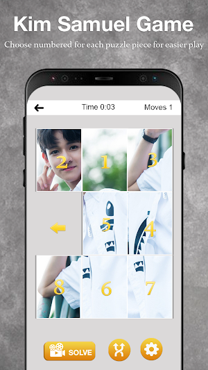 Sliding Puzzle Kim Samuel Game Screenshot 1