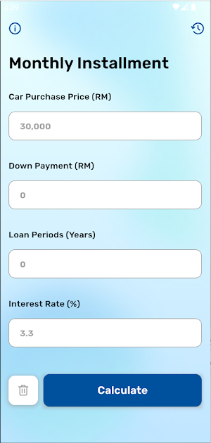 Malaysia Car Loan Calculator Screenshot 0