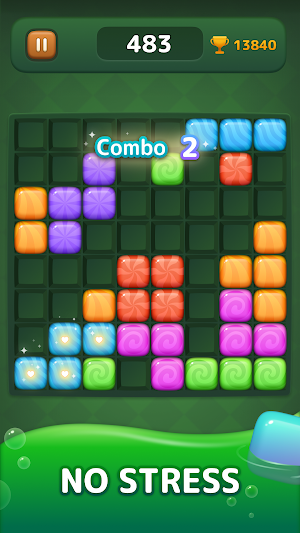 Toffee Blocks: Block Puzzle Screenshot 2