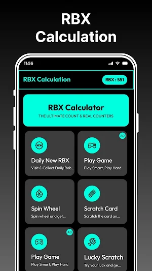 Daily Rbux Counter & RBX Calc Screenshot 0