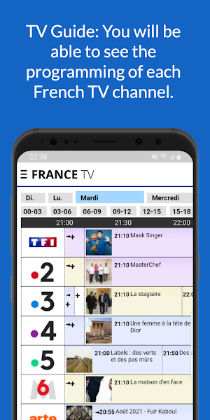 France TV Live TV Channels Screenshot 1