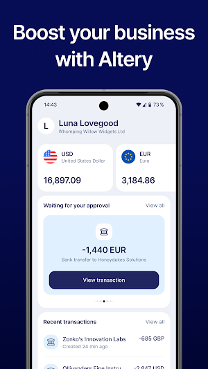 Altery Business banking Screenshot 0