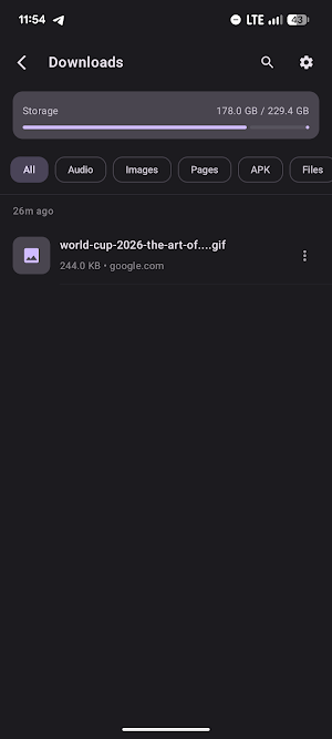 Wind Browser: Fast & Light Screenshot 3