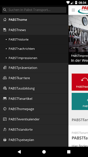 PABSTnews - die App von Pabst Screenshot 1