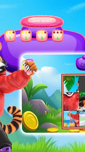 Tiger's Wilderness Puzzle Screenshot 1