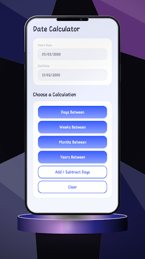 DateCalcX Screenshot 2