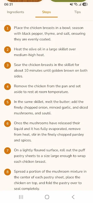 Offline Chicken Recipes Screenshot 3