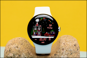 DIGI Santa URX121 Watch face Screenshot 1