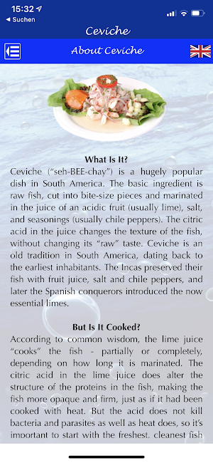 Ceviche of Latin America Screenshot 3