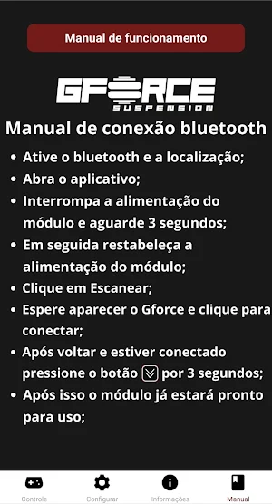 GFORCE Suspensões AirPro Screenshot 0