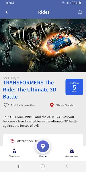 Universal Studios Singapore™ The Official App Screenshot 2