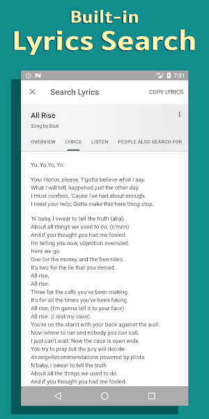 Lyrics Editor - Download & Embed lyrics to audio Screenshot 2