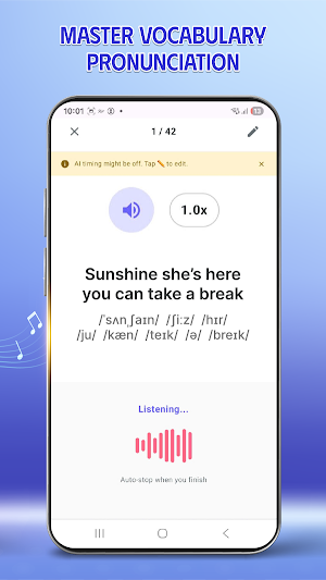 SingUp: Sing to Learn Language Screenshot 3