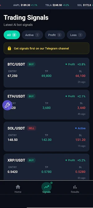 AITrade Bot Screenshot 3