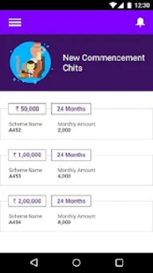 TNV Chits Customer Screenshot 2