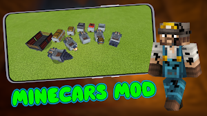 Minecarts Mod for Minecraft PE Screenshot 2