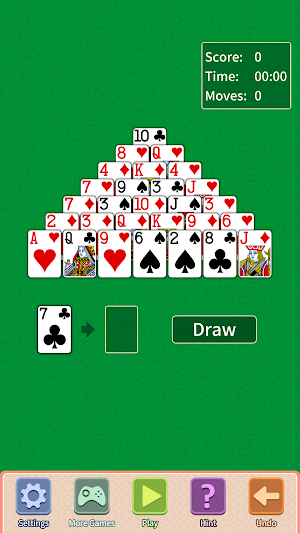Pyramid Solitaire 3 in 1 Screenshot 0