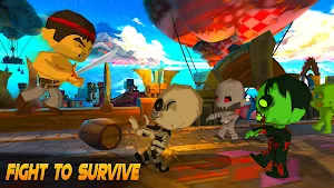 Kung Fu Ninja Stickman Zombie Screenshot 3