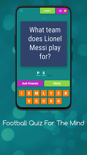 FOOTBALL QUIZ FOR THE MIND Screenshot 0
