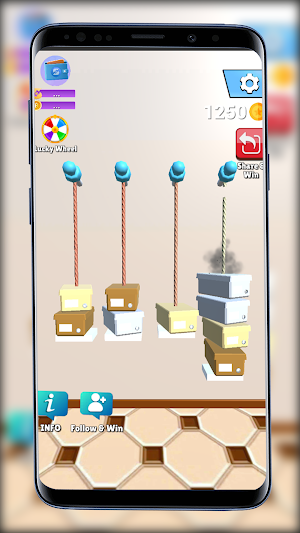 Sort by Rope Challenge Screenshot 1