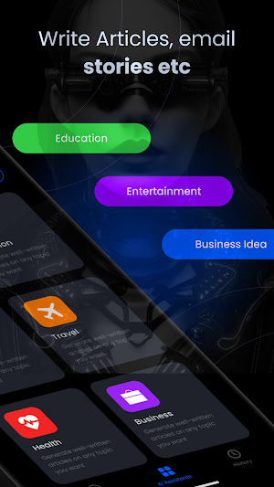 Chat AI with chatbot assistant Screenshot 2