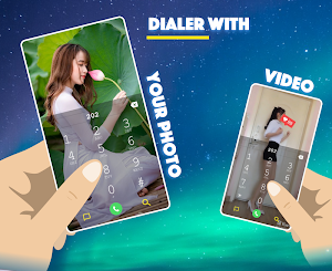 My photo phone dialer - Phone Dialer - Contacts Screenshot 1