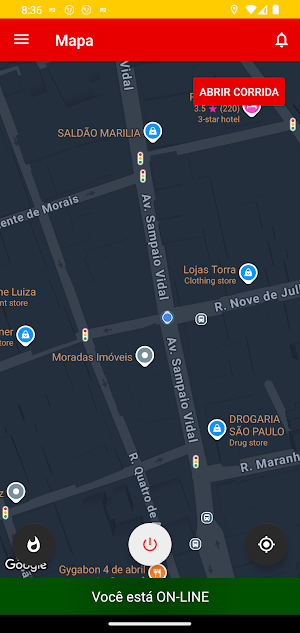 P2 Motorista Screenshot 0