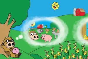 Farm Games Animal Puzzles Free for Kids Toddlers Screenshot 1