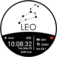Leo Zodiac Sign Watch Face