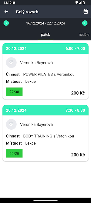 Winning Fitness Screenshot 3