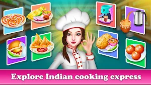 Desi Food : Chef's Express Masala Cooking Madness Screenshot 1