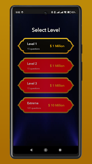 Muslim Millionaire Quiz Screenshot 2