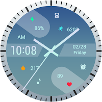 ZKin Watch Transparent blue