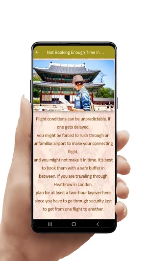 Biggest Travel Mistakes Screenshot 2